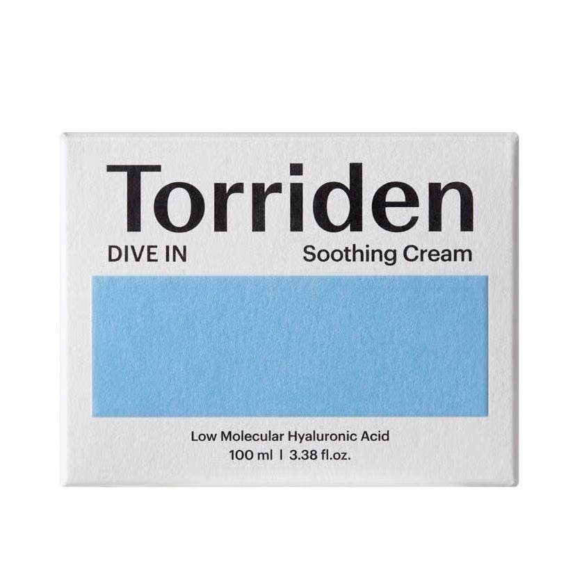 Torriden DIVE-IN Low Molecular Hyaluronic Acid Soothing Cream 100ml