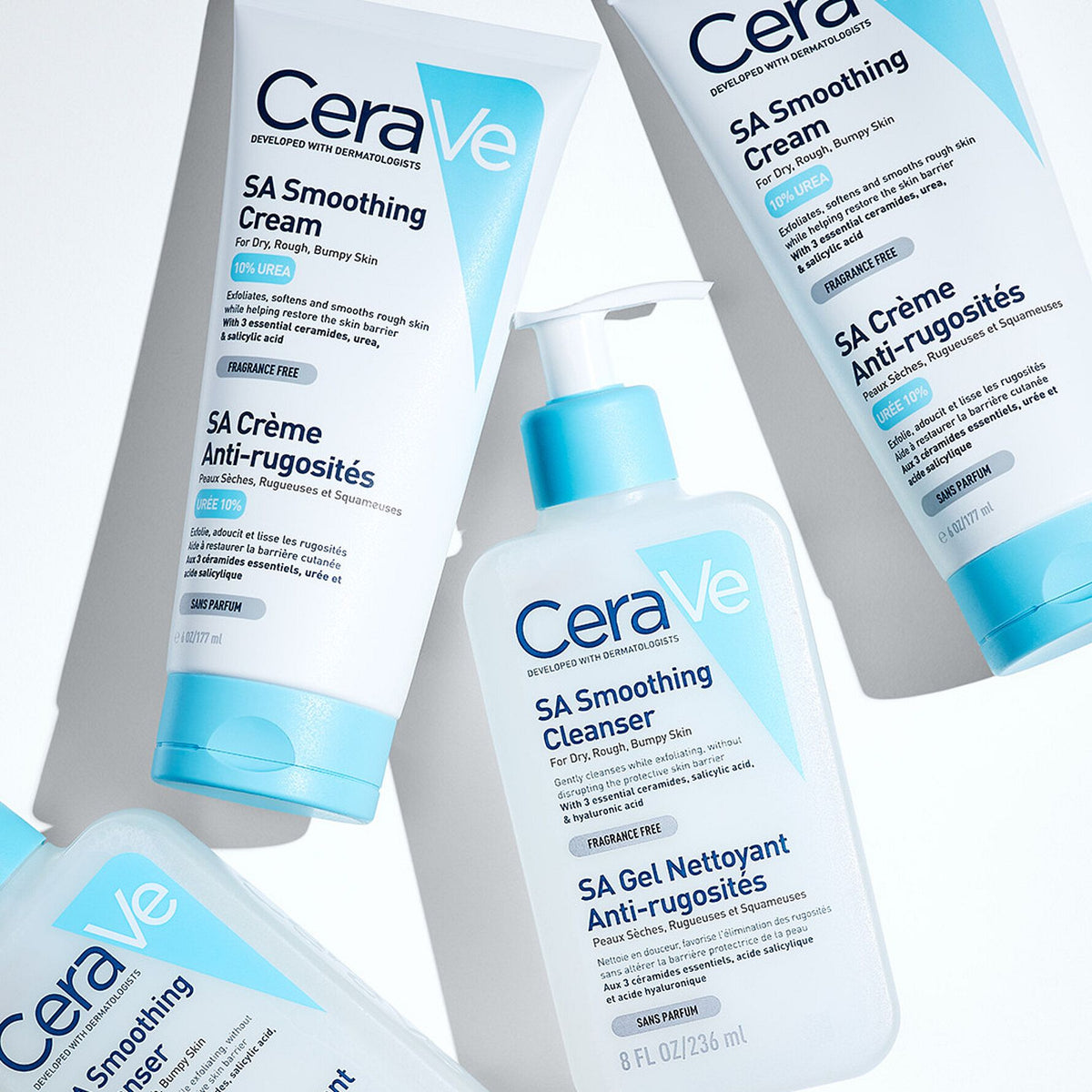 CeraVe SA Smoothing Cleanser 236 ml - Avoriell