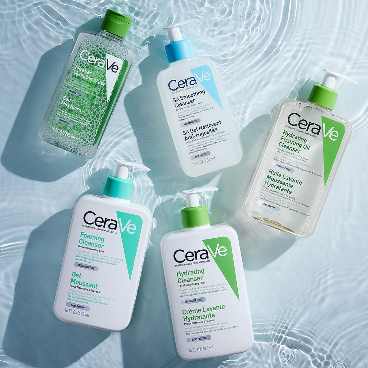 CeraVe SA Smoothing Cleanser 236 ml - Avoriell