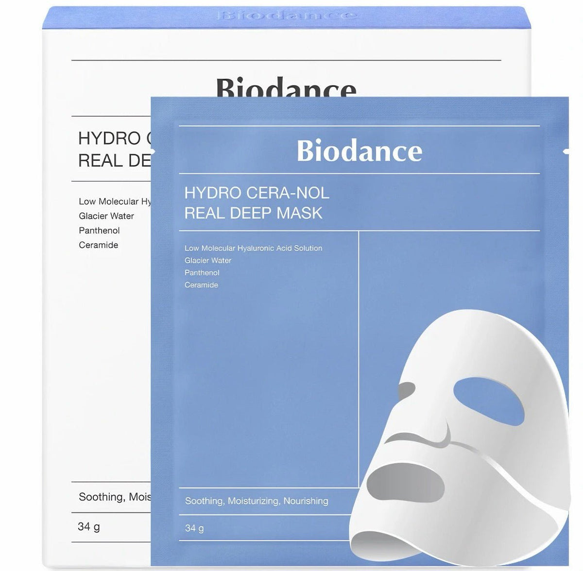 Biodance Hydro Cera - Nol Real Deep Mask 4 pcs - Avoriell