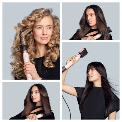 Dyson Airwrap Co-anda 2x Multi-Styler Straight + Wavy - Ceramic Pink/Rose Gold