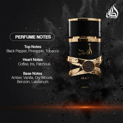 Lattafa Asad edp 100ml - Avoriell