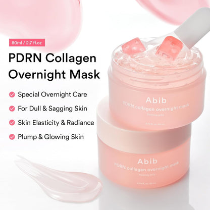 Abib PDRN Collagen Overnight Mask Firming Jelly 80ml - Avoriell
