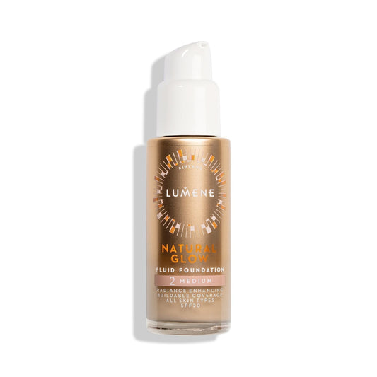 Lumene Natural Glow Fluid Foundation Medium 2 30 ml - Avoriell