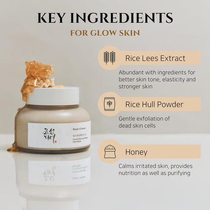 Beauty of Joseon of Ground Rice and Honey Glow Mask 150ml - Avoriell