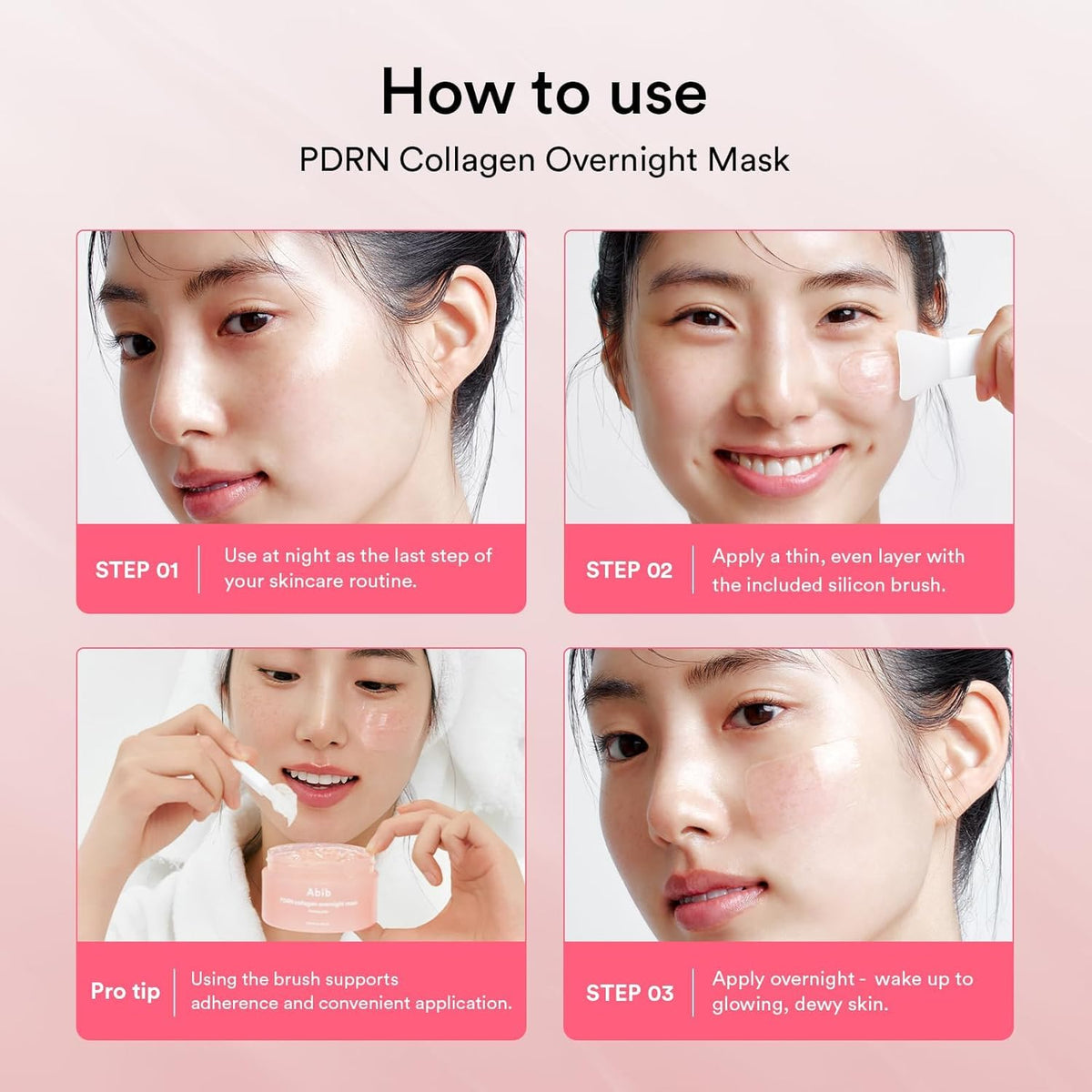 Abib PDRN Collagen Overnight Mask Firming Jelly 80ml - Avoriell