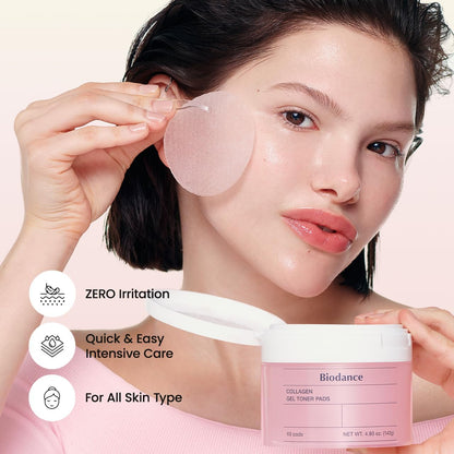 Biodance Collagen Gel Toner Pads 60pcs - Avoriell