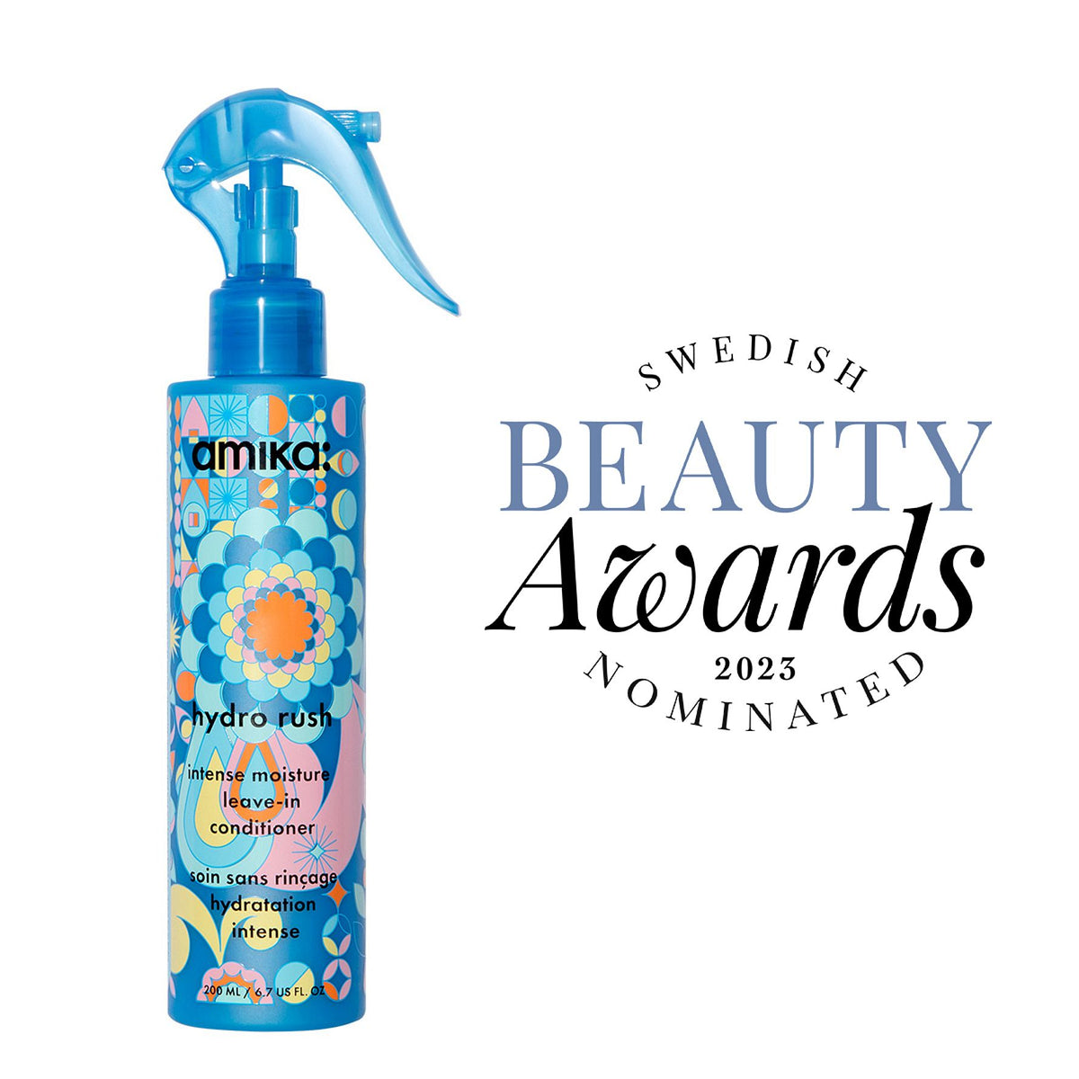 amika: Hydro Rush Intense Moisture Leave - In Conditioner 200 ml - Avoriell
