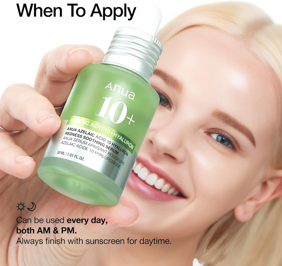 Anua Azelaic Acid 10+ Hyaluron Redness Soothing Serum 30ml - Avoriell