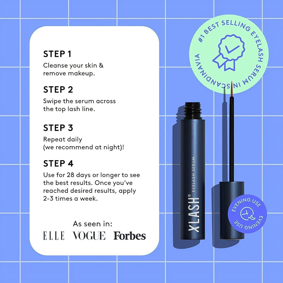 Xlash Eyelash Serum 3ml - Avoriell