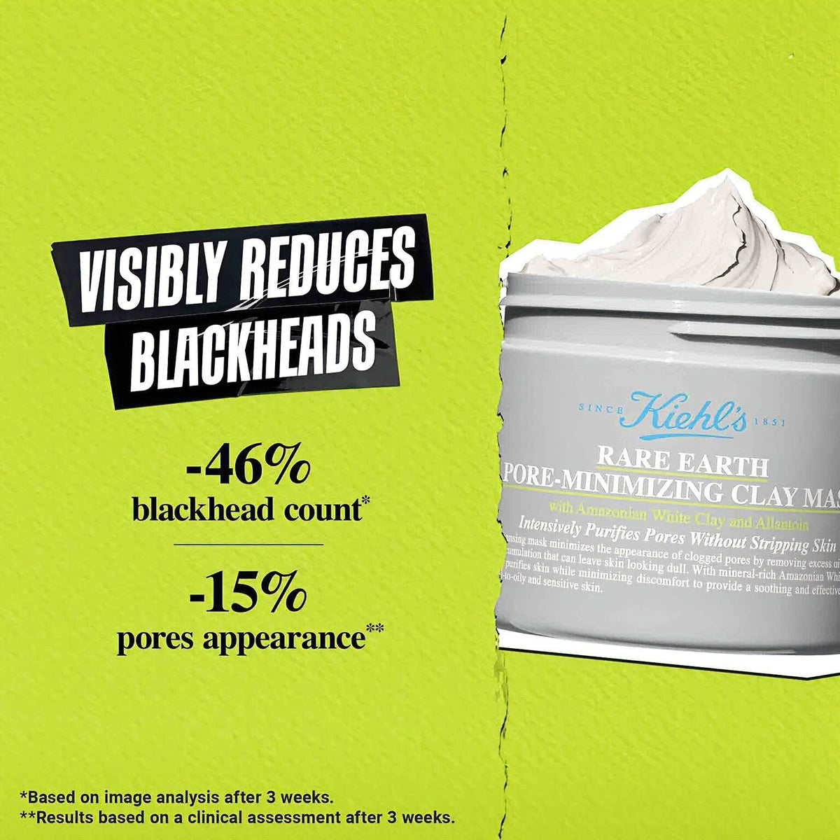Kiehl's Rare Earth Deep Pore Cleansing Mask 28ml - Avoriell