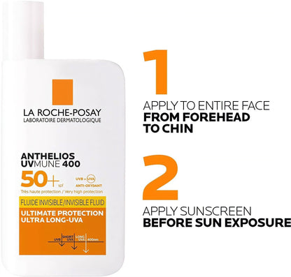 La Roche Posay Anthelios UVMune 400 Invisible Fluid SPF50+ 50ml