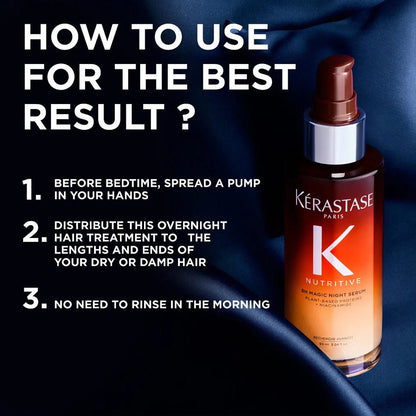 Kerastase K Nutritive 8H Magic Night Serum 90ml - Avoriell