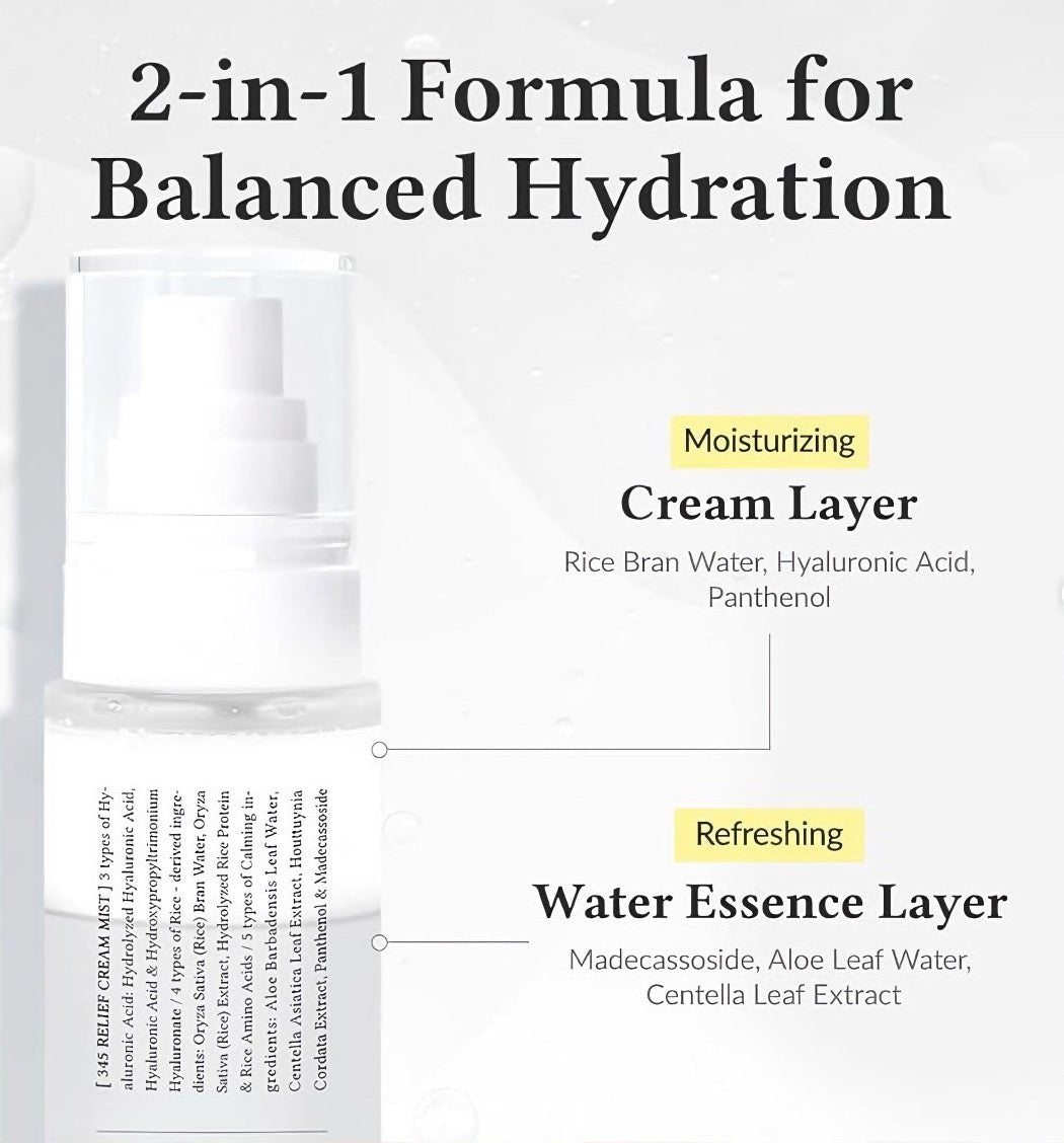 Dr. Althea 345 Relief Cream Mist 60 ml - Avoriell