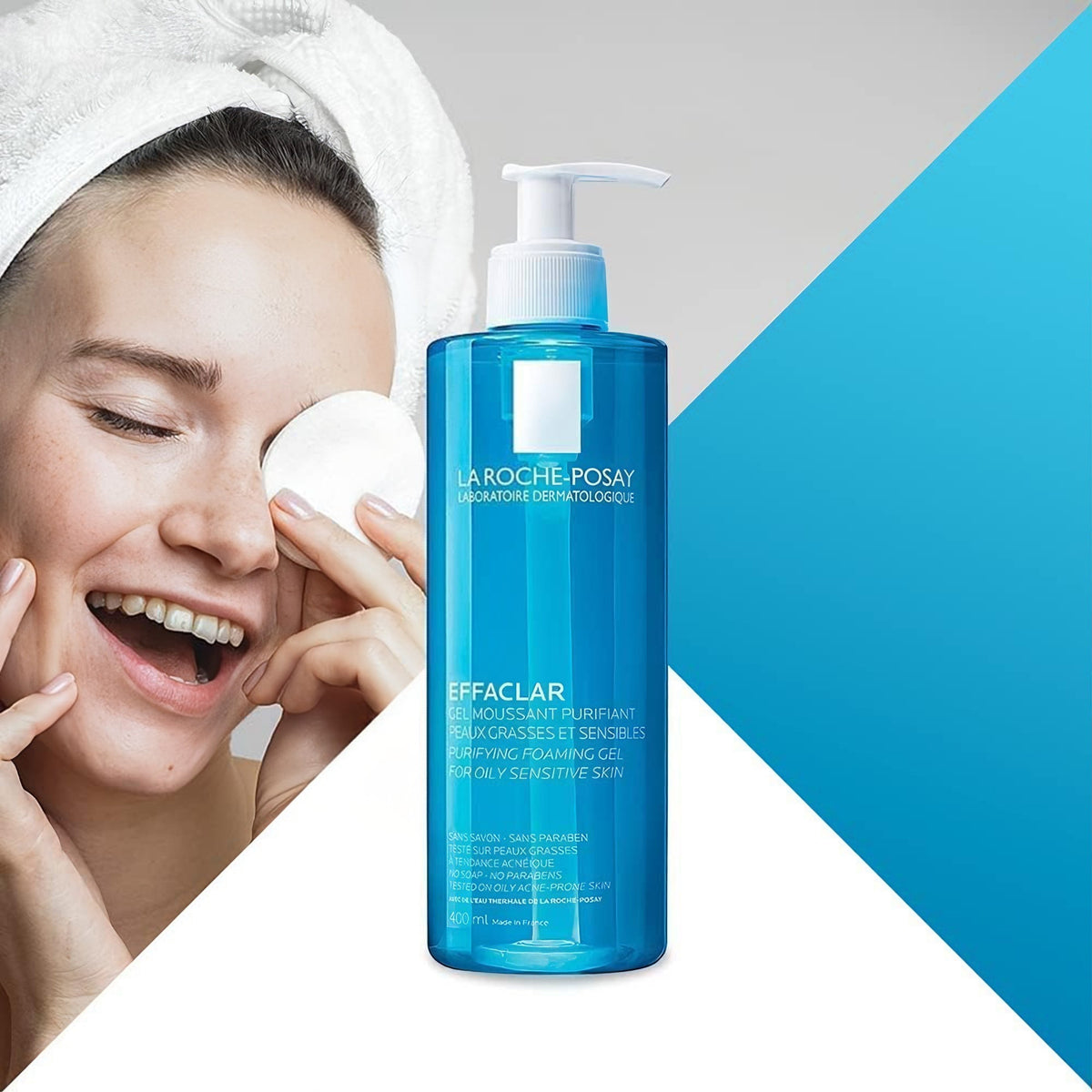 La Roche Posay Effaclar Purifying Foaming Gel 400ml - Avoriell