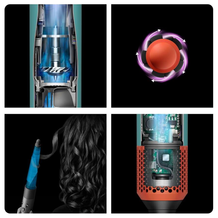 Dyson Airwrap i.d. Complete Long multistyler och hårtork, Ceramic Patina/Topaz