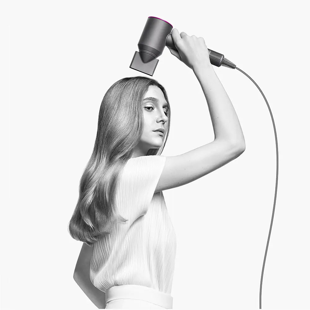 Dyson Supersonic HD07 hårfön (iron/fuchsia)