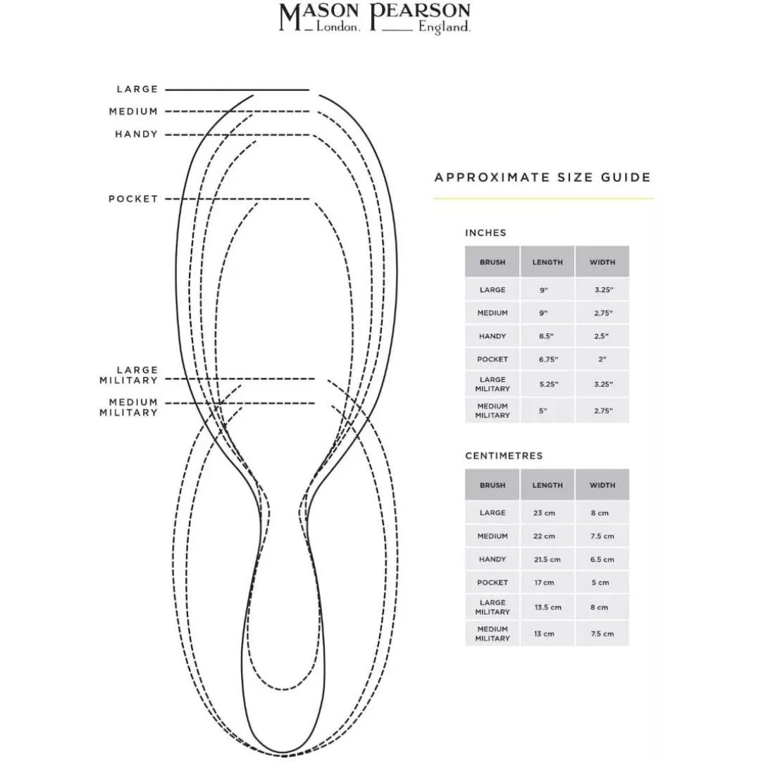 Mason Pearson Pocket Bristle B4 Hårborste